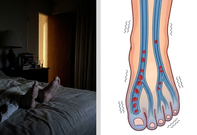 Slot 4 MECHANISM · quiet overnight bedroom, feet at rest