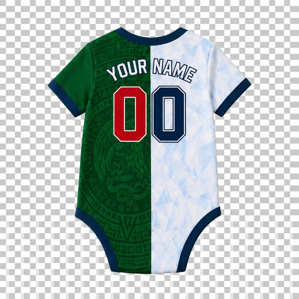 Two Roots, One You” Half-and-Half Tee (Baby Grow)